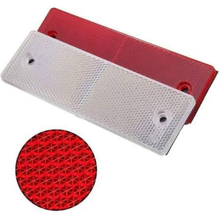 Cinta reflectiva roja y blanca